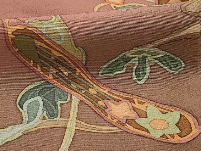 平和屋着物■訪問着　作家物　鳴り物　暈し染め　正絹　逸品　AABG1382sx