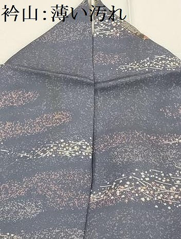 平和屋着物■上質な小紋　地紙重ね花文　金彩　正絹　逸品　AABG1385sx