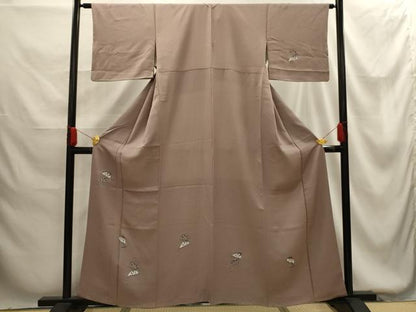 平和屋着物■訪問着 流水片輪車文 金彩 正絹 逸品 AABG1389sx