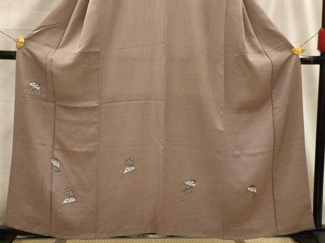 平和屋着物■訪問着 流水片輪車文 金彩 正絹 逸品 AABG1389sx