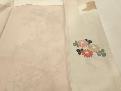 平和屋着物■訪問着 花籠文 暈し染め 金彩 正絹 逸品 AABG1403sx