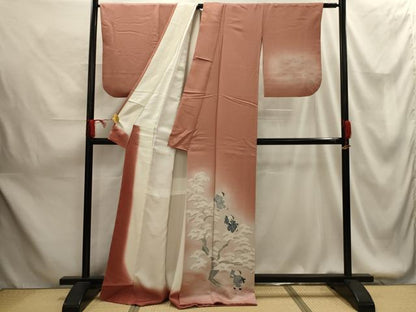 平和屋着物■訪問着 童子 暈し染め 正絹 逸品 AABG1419sx