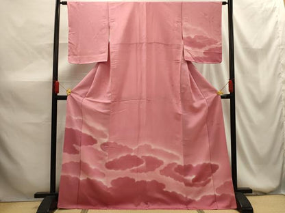 平和屋着物■訪問着 雲霞文 暈し染め 正絹 逸品 AABG1436sx