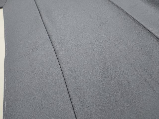 平和屋着物■本草木染作家 瑞寶 色無地 紋意匠 藤色 正絹 逸品 AABG1468sx