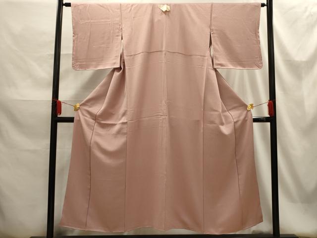 平和屋着物■上質な色無地 紗綾形花地紋 虹色 正絹 逸品 AABG1497sx