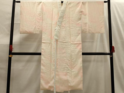 平和屋着物■長襦袢　無双仕立て　霞文　暈し染め　正絹　逸品　AABG1585sx