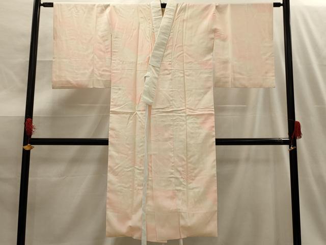 平和屋着物■長襦袢　無双仕立て　霞文　暈し染め　正絹　逸品　AABG1585sx
