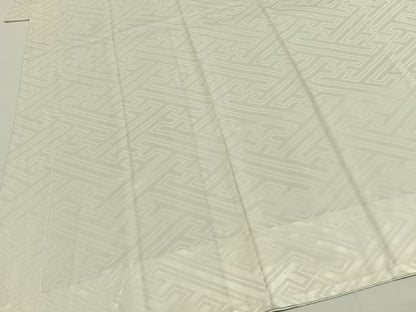 平和屋着物■長襦袢　無双仕立て　紗綾形地紋　正絹　逸品　AABG1625fy