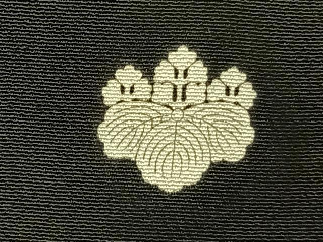 平和屋着物■豪華黒留袖　花鳥文　暈し染め　金彩　正絹　逸品　AABG1639fy