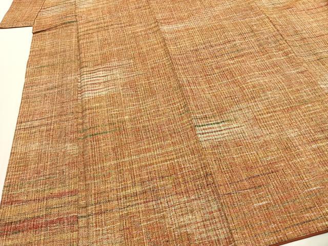 平和屋着物■上質な紬　霞文　正絹　逸品　AABG1717fy