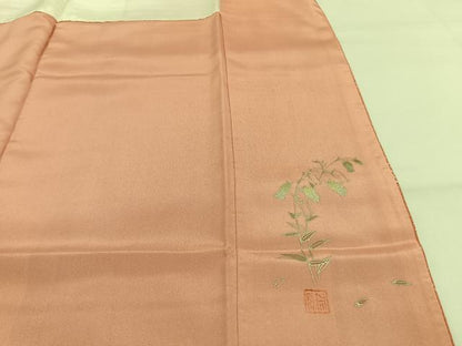 平和屋着物■訪問着 作家物 霞文 暈し染め やまと誂製 正絹 逸品 AABG1731fy