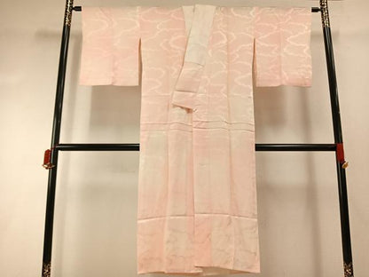 平和屋着物■長襦袢　単衣　雲取り地紋　暈し染め　正絹　逸品　AABG1771fy