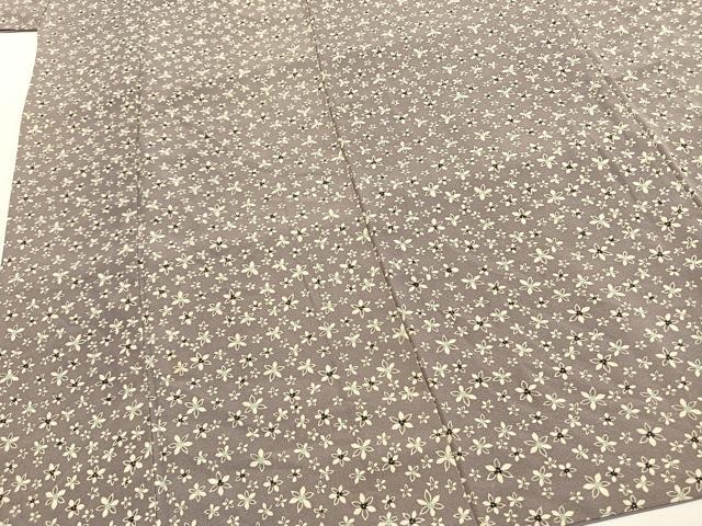 平和屋着物■上質な小紋 花尽くし 正絹 逸品 AABG1786fy