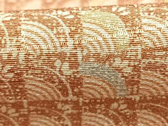 平和屋着物■訪問着 幾何学文様 正絹 逸品 AABG1797fy