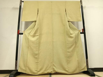 平和屋着物■上質な小紋　霞文　正絹　逸品　AABG1830fy