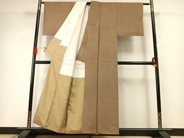 平和屋着物■江戸小紋　鮫小紋柄　正絹　逸品　AABG1852fy