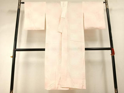 平和屋着物■長襦袢　無双仕立て　手描き　草花文　暈し染め　洗える着物　AABG1862fy