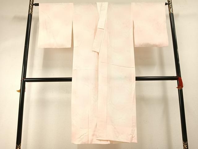 平和屋着物■長襦袢　無双仕立て　手描き　草花文　暈し染め　洗える着物　AABG1862fy