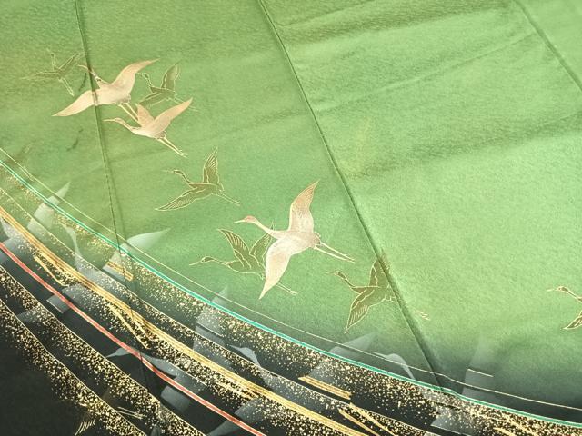 平和屋着物■訪問着　飛鳥文　金彩　正絹　逸品　AABG1904fy