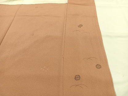 平和屋着物■訪問着　作家物　駒刺繍　松竹梅　暈し染め　金銀彩　金糸　正絹　逸品　AABG1905fy