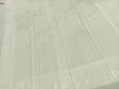 平和屋着物■長襦袢　無双仕立て　鼓地紋　洗える着物　AABG1926fy