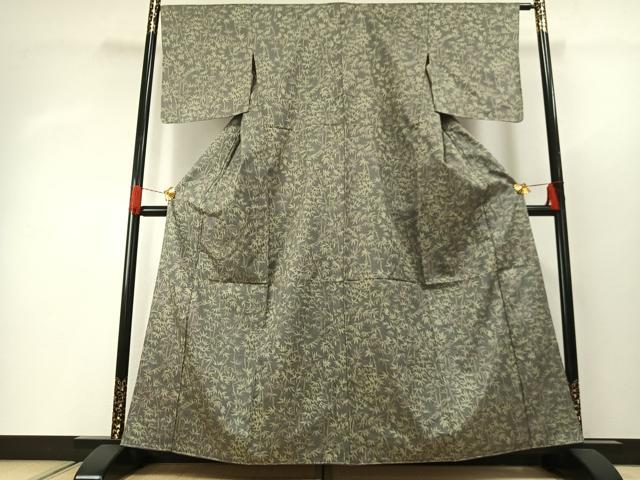平和屋着物■上質な紬　松　正絹　逸品　未使用　AABG1995fy