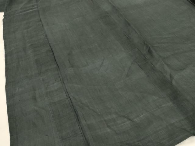 平和屋着物＊夏物 色無地 紗紬 仙斎茶色 正絹 逸品 AABG2011jd