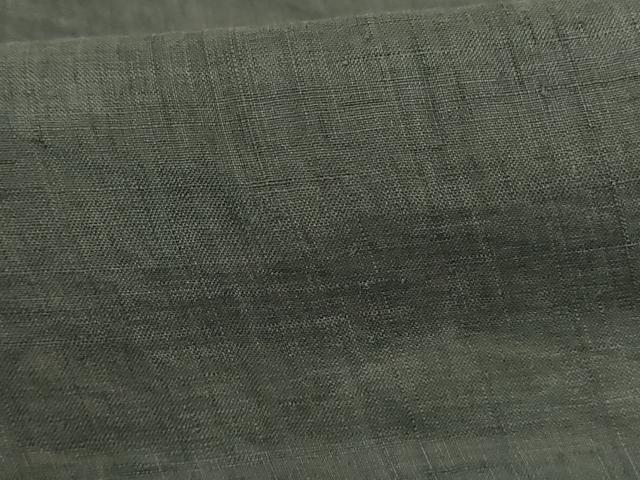 平和屋着物＊夏物 色無地 紗紬 仙斎茶色 正絹 逸品 AABG2011jd