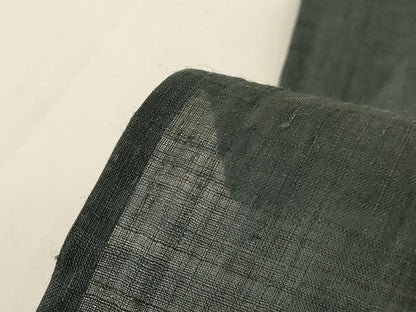 平和屋着物＊夏物 色無地 紗紬 仙斎茶色 正絹 逸品 AABG2011jd