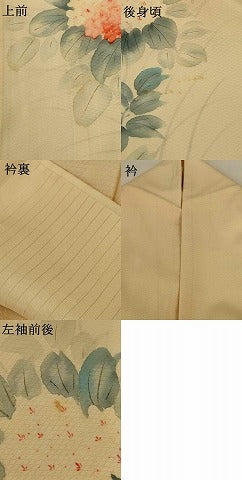 平和屋着物＊夏物 訪問着 変わり絽 手描き 紫陽花 正絹 逸品 AABG2012jd
