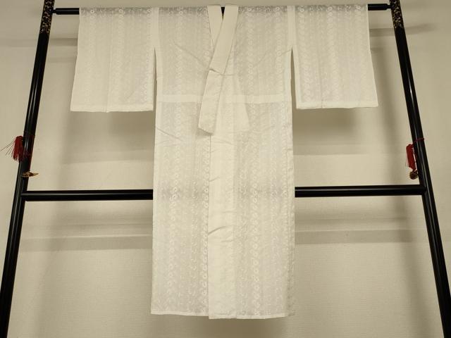平和屋着物＊夏物 長襦袢 総レース 花唐草文 白色 AABG2020jd
