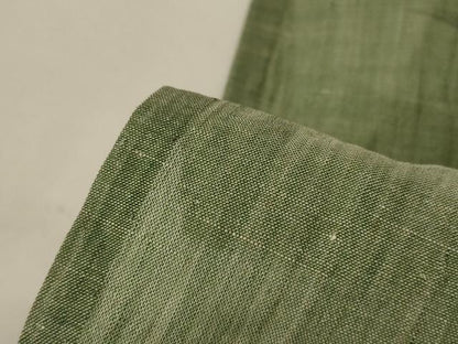 平和屋着物＊夏物 小千谷ちぢみ 訪問着 作家物 手描き 草花文 麻 逸品 AABG2021jd