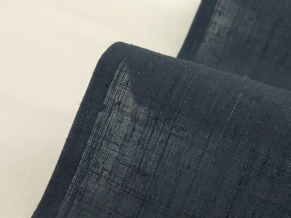 平和屋着物＊夏物 色無地 紗紬 褐返色 正絹 逸品 AABG2022jd