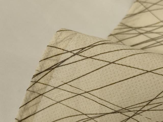 平和屋着物＊夏物 本場大島紬 夏大島 訪問着 芝草文 正絹 逸品 AABG2023jd
