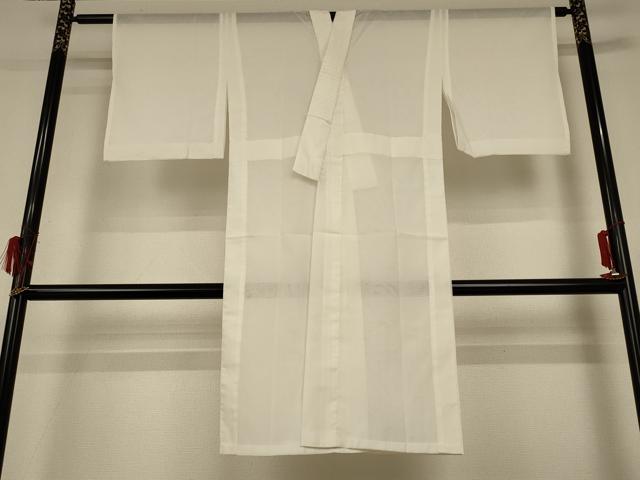 平和屋着物＊夏物 長襦袢 絽 象牙色 洗える着物 AABG2032jd