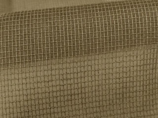 平和屋着物＊夏物 男性 色無地 絹紅梅 国防色 ゑり善扱い 正絹 逸品 AABG2034jd