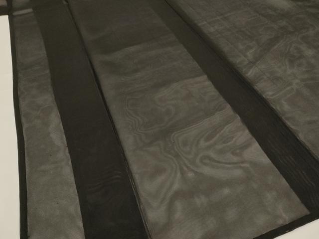 平和屋着物＊夏物 小紋 紗 丸文 正絹 逸品 AABG2035jd