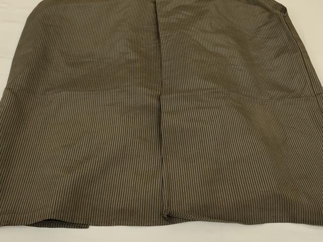 平和屋着物＊夏物 男性 馬乗り袴 縞 正絹 逸品 AABG2041jd
