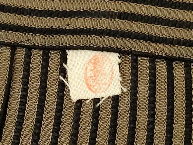 平和屋着物＊夏物 男性 行灯袴 縞 正絹 逸品 AABG2042jd