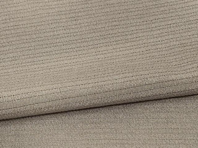 平和屋着物＊夏物 小紋 絽縮緬 霞文 暈し染め 正絹 逸品 AABG2046jd