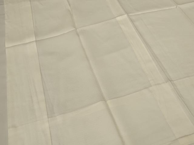 平和屋着物＊夏物 長襦袢 絽 象牙色 正絹 逸品 AABG2049jd