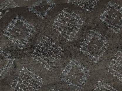 平和屋着物＊夏物 重要無形文化財 本場宮古上布 菱文 苧麻 逸品 AABG2058jd