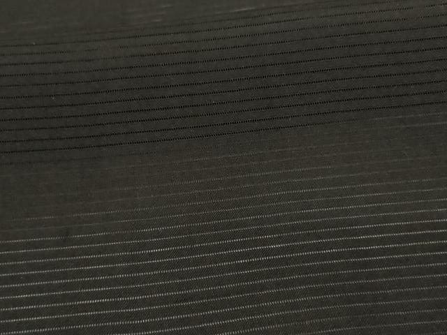 平和屋着物＊夏物 男性 黒紋付 絽 正絹 逸品 AABG2068jd