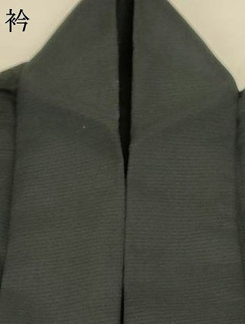 平和屋着物＊夏物 男性 黒紋付 絽 正絹 逸品 AABG2070jd