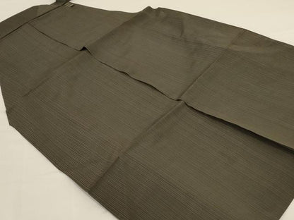 平和屋着物＊夏物 男性 行灯袴 縞 正絹 逸品 AABG2073jd