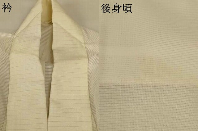 平和屋着物＊夏物 長襦袢 絽 白色 洗える着物 AABG2080jd