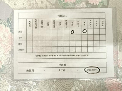 平和屋着物◎六通柄袋帯　唐織　九百錦　プラチナ二重箔　扇面花鳥文　正絹　逸品　AABG2269yx