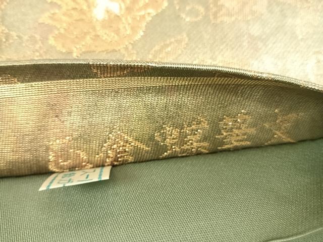 平和屋着物◎六通柄袋帯 彩錦 正倉蝶華文 金銀糸 鈴乃屋扱い 正絹 逸品 AABG2349yx