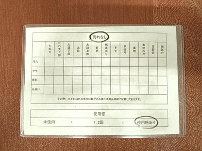 平和屋着物◎太鼓柄袋帯　切嵌花文　銀糸　正絹　逸品　AABG2368yx