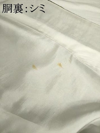 平和屋着物■上質な紬　幾何学花文　黒地　正絹　逸品　AABG2601ck